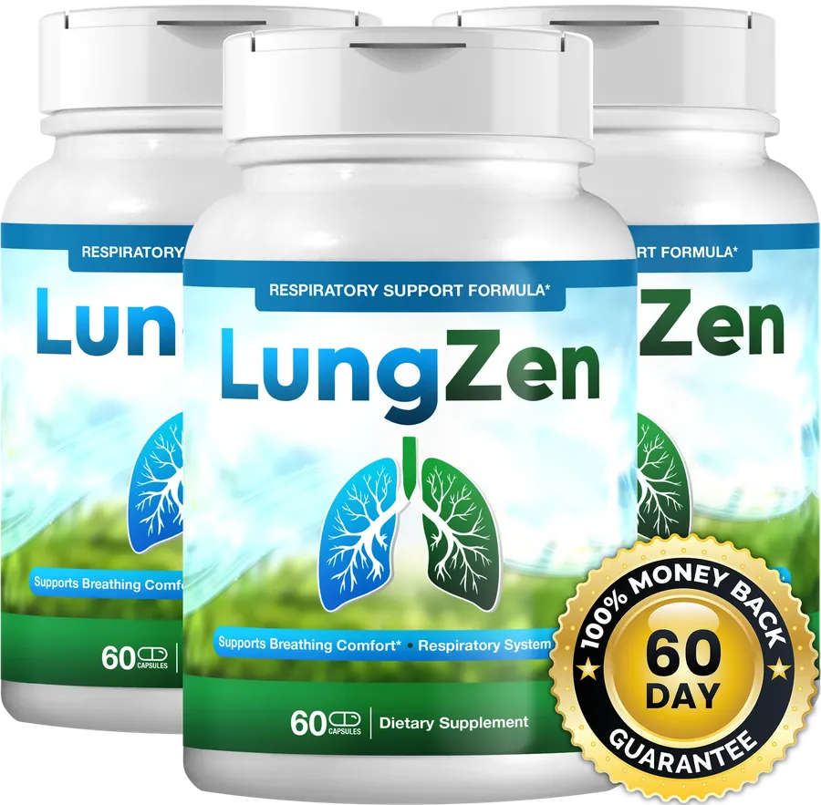 LungZen 3 bottles — 90-day supply